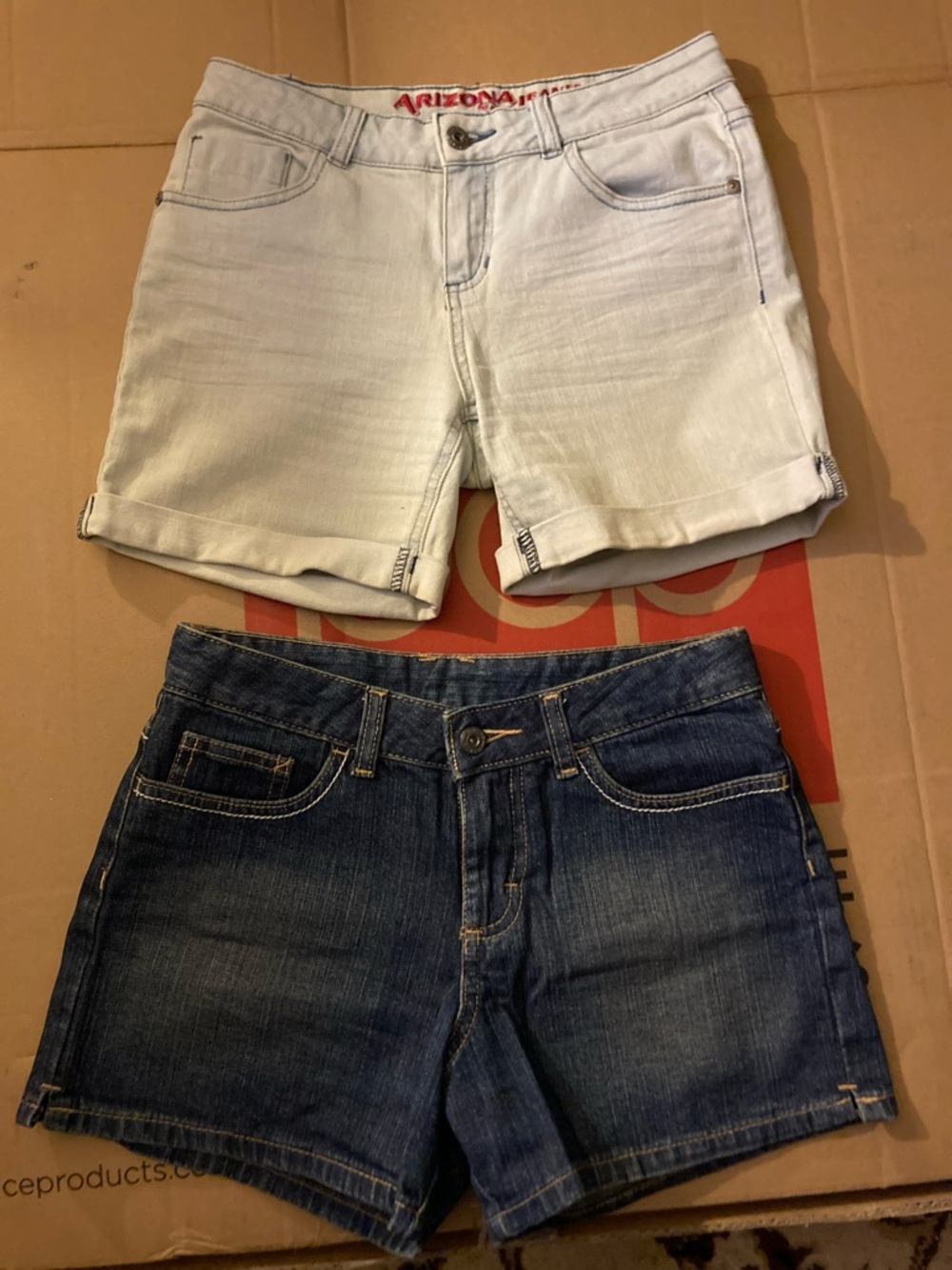 Riders by Lee Girls Denim Shorts & Arizona Jean Co Denim shorts size 14R